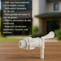 Grifo para fermentador