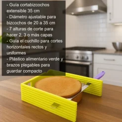 Guía cortabizcochos - 35 cm