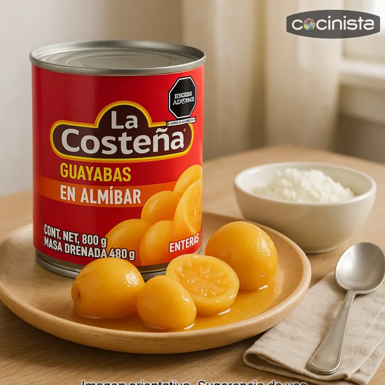 Guayabas en almíbar - 800g