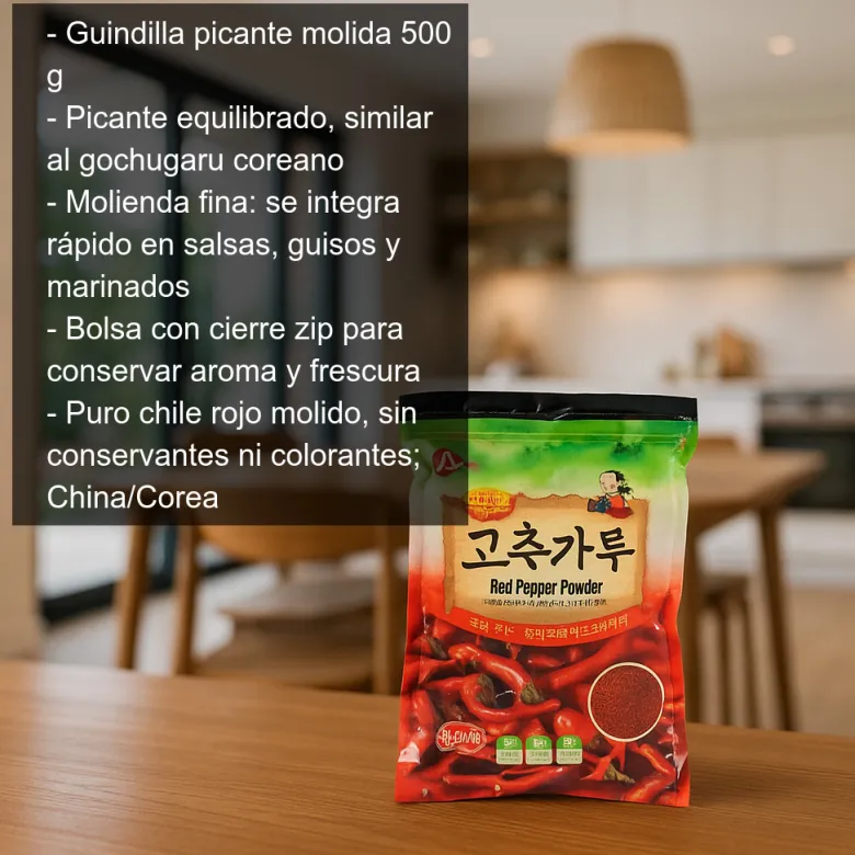 Guindilla picante molida - 500g