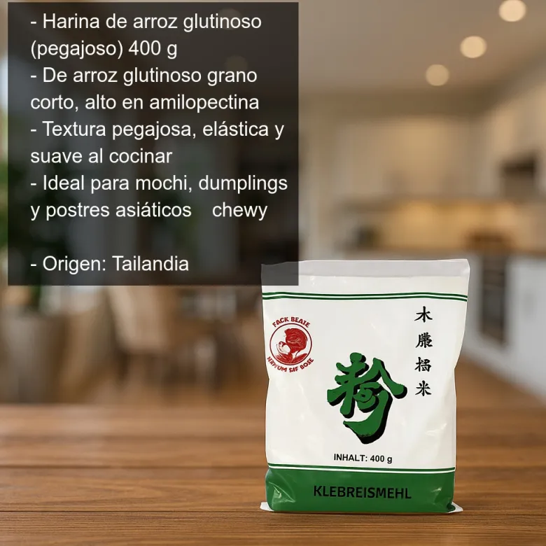 Harina de arroz glutinoso - 400g