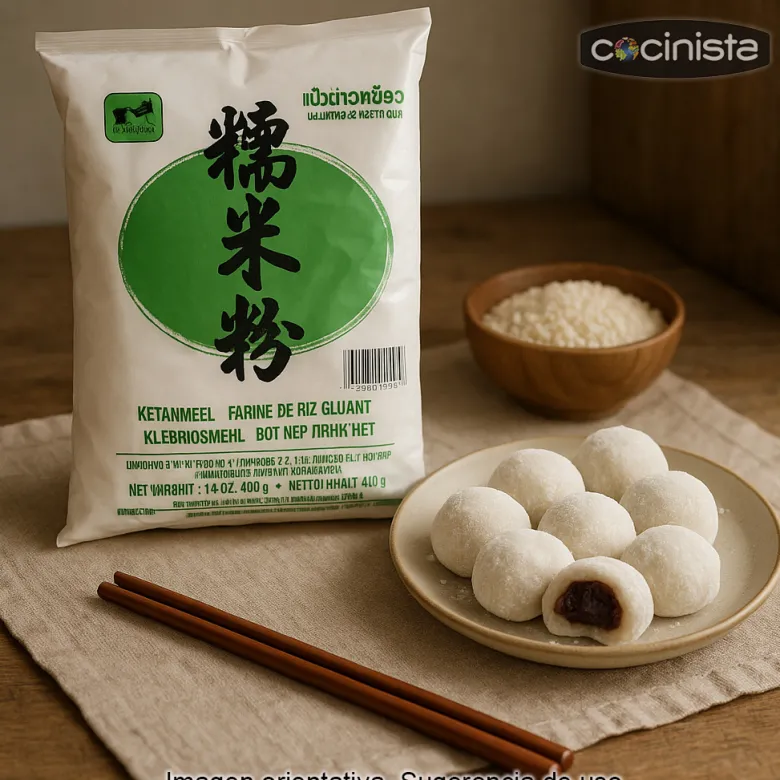 Harina de arroz glutinoso - 400g