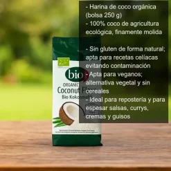 Harina de Coco Orgánica - 250g