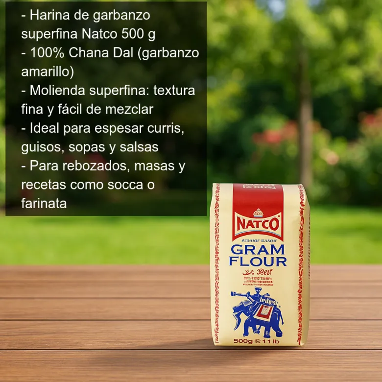 Harina de garbanzo superfina - 500 g