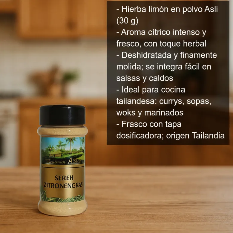 Hierba limón en polvo - 30 g