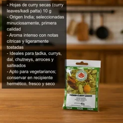 Hojas de curry - 10 g