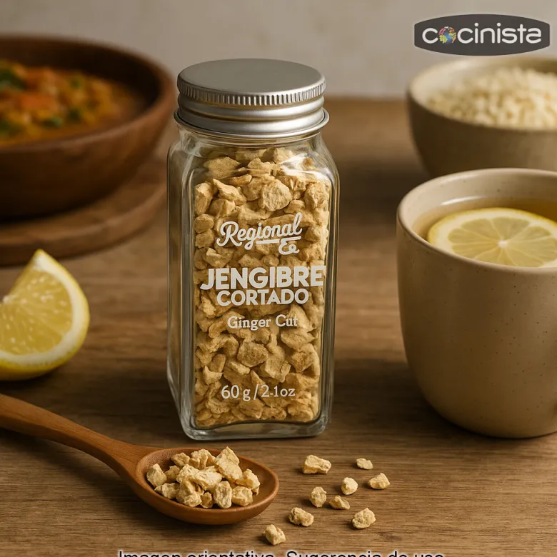 Jengibre cortado - 45g