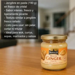 Jengibre en pasta - 190g