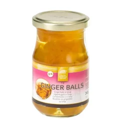 Jengibre en trozos en almíbar - 240 gr