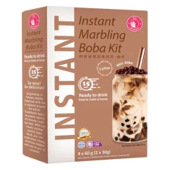 Kit Bubble Tea Café (Té de burbujas) - 4 servicios