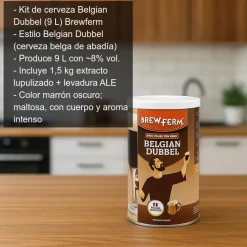 Kit de cerveza Belgian Dubbel - 9 L