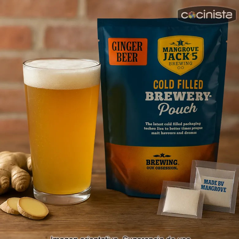Kit de cerveza de Jengibre - 23 L