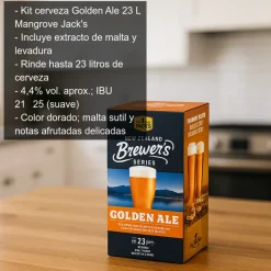 Kit de cerveza Golden Ale - 23 l