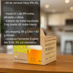 Kit de cerveza Hazy IPA - 20L