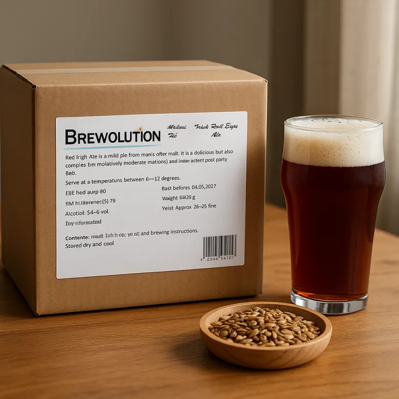 kit de cerveza todo grano Irish Red Eyes Ale - 25L