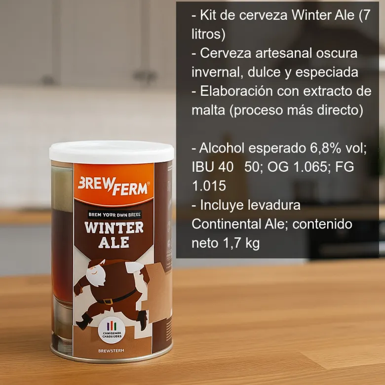 Kit de cerveza Winter Ale - 7l