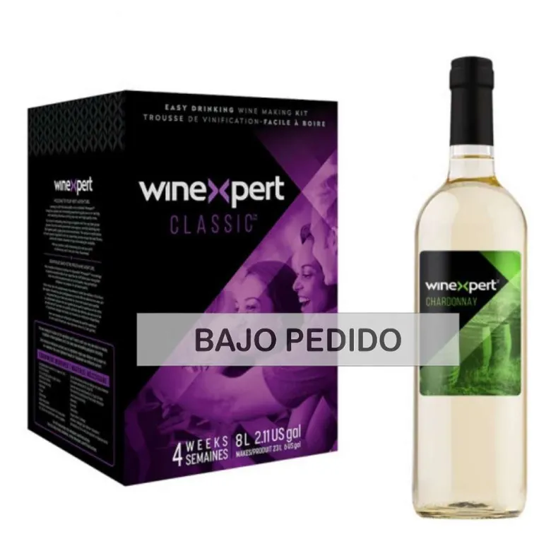 Kit de vino blanco California Chardonnay - 8L