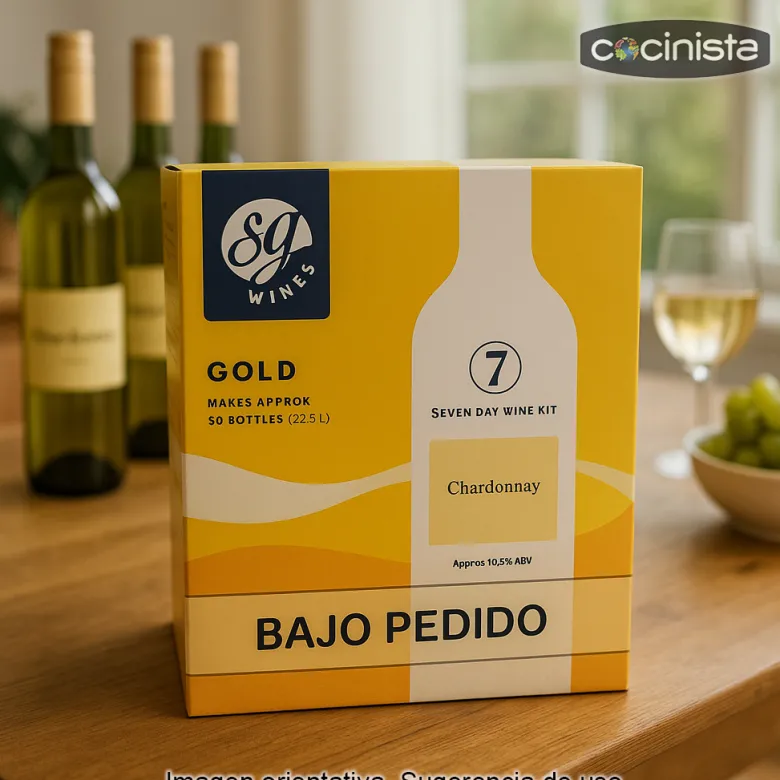 Kit de vino Chardonay - 22.5 Litros