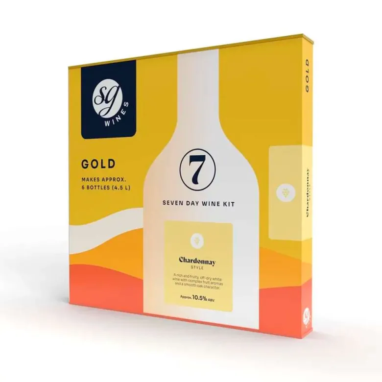 Kit de vino Chardonay - 4.5 Litros