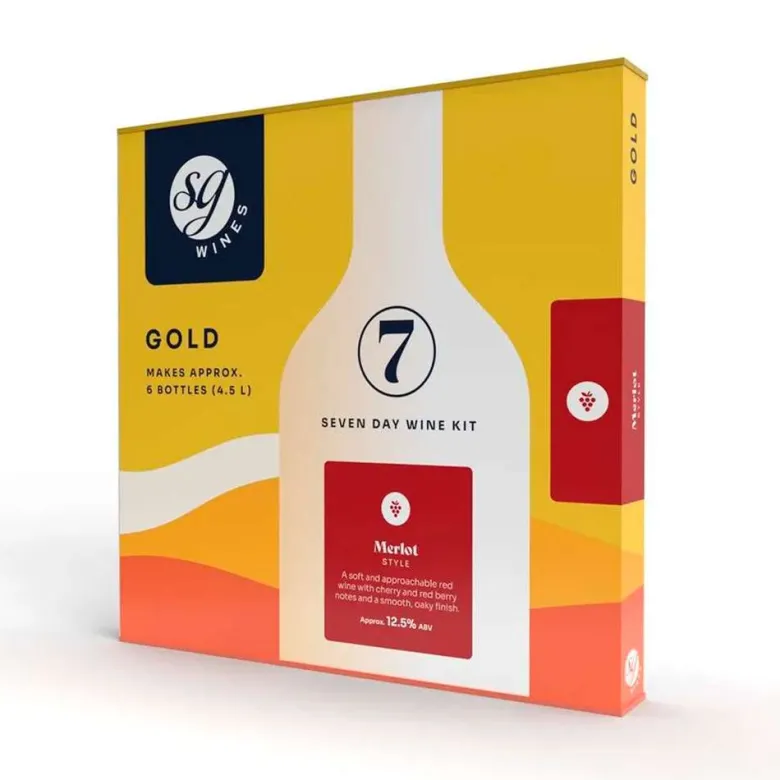 Kit de vino Merlot - 4.5 Litros