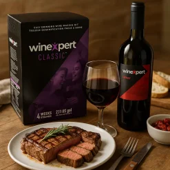 Kit de vino tinto California Shiraz - 23L
