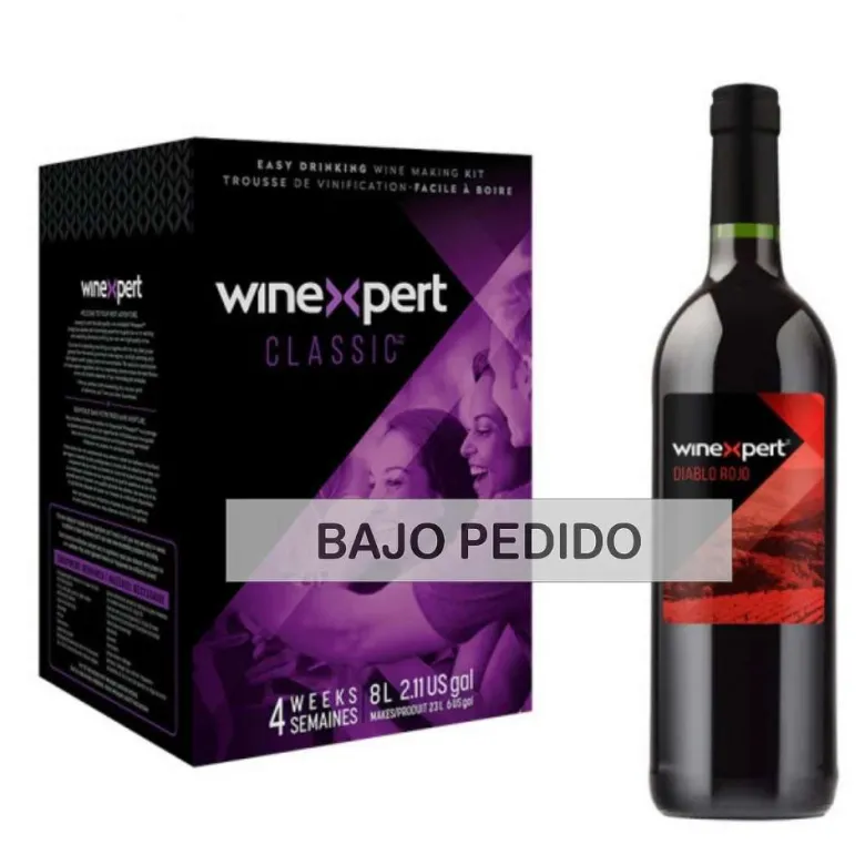 Kit de vino tinto Classic Diablo Rojo Chile - 23L