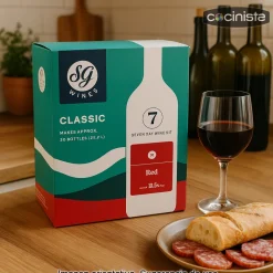 Kit de vino tinto - 22.5 Litros