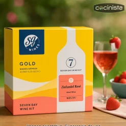 Kit de vino Zinfandel Rosé - 22.5 Litros