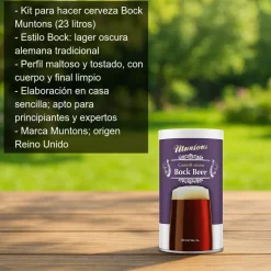 Kit para hacer cerveza Bock - 23 litros