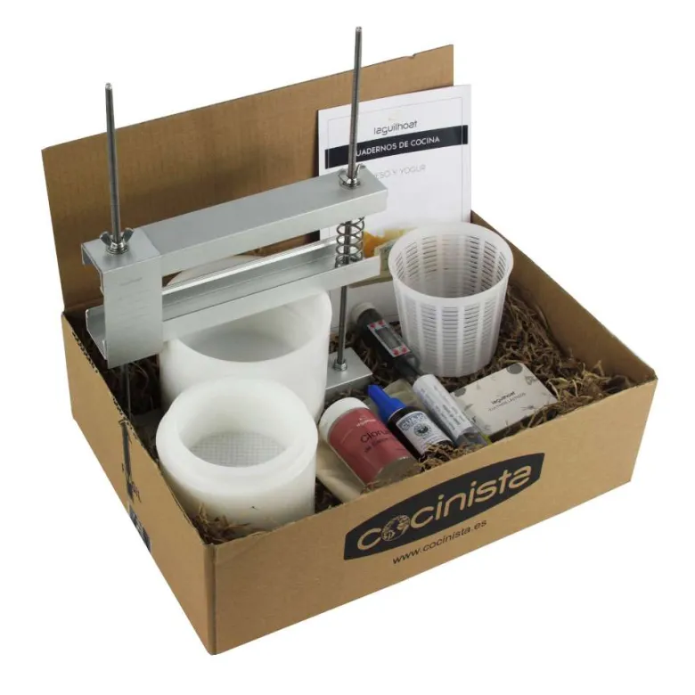Kit para hacer queso y yogur De Luxe