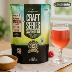Kit para hacer sidra de frambuesa y mango - 23 l