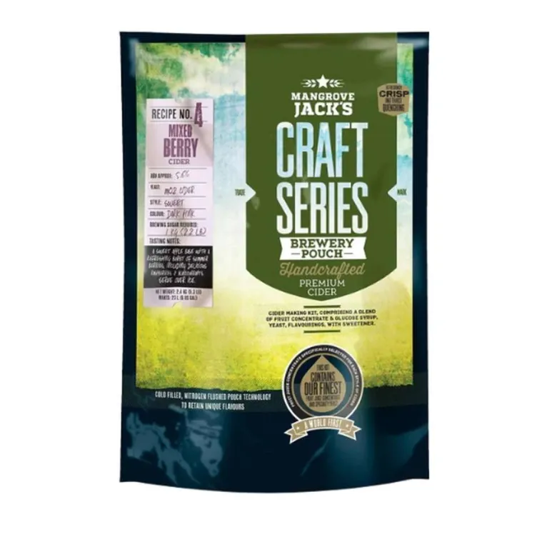 Kit para hacer sidra de frutos rojos variados - 23l