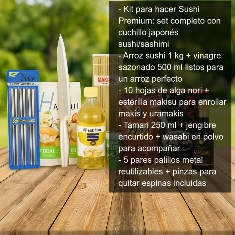 Kit para hacer Sushi Premium