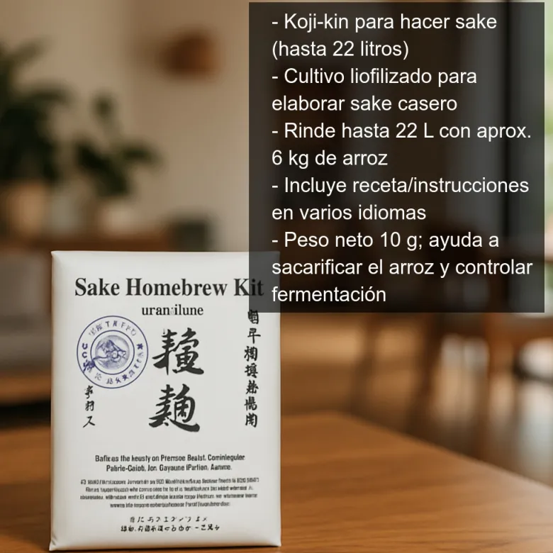 Koji kin para hacer sake - 22 litros