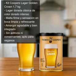 Lager Golden Crown - 1,7 Kg
