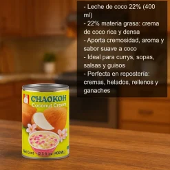 Leche de coco 22% - 400ml