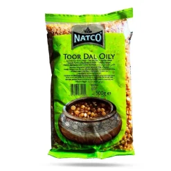Lenteja partida Toor Dal en aceite - 500g