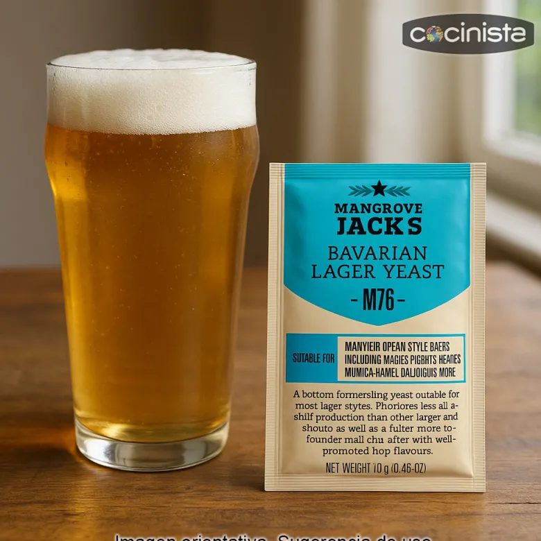 Levadura Bavarian Lager M76 - 23 l