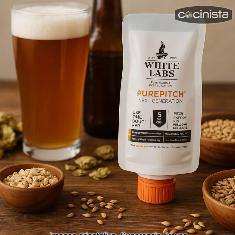 Levadura líquida orgánica WLP007-O Dry English Ale - 19 L