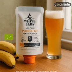 Levadura líquida orgánica WLP300-O Hefeweizen Ale - 19 L