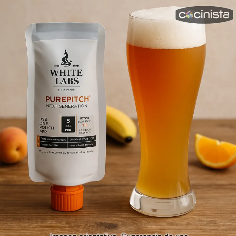 Levadura líquida orgánica WLP380-O Hefeweizen Ale IV - 19 L