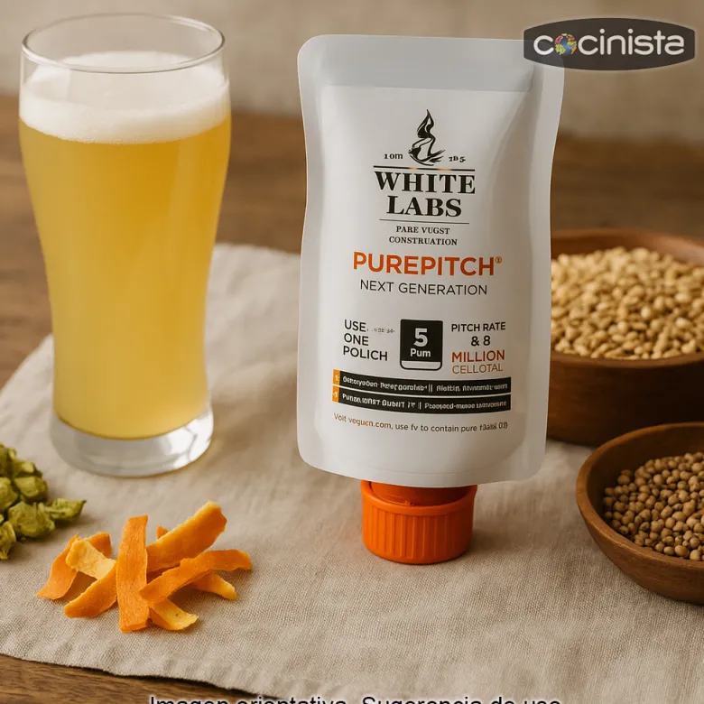 Levadura líquida orgánica WLP400-O Belgian Wit Ale - 19 L