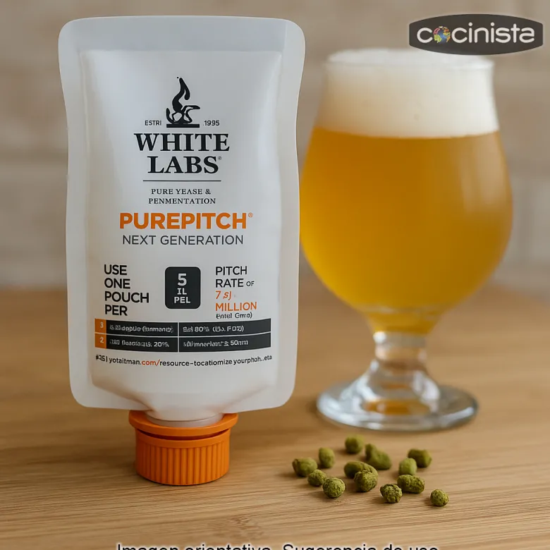Levadura Líquida orgánica WLP590-O French Saison Ale - 19 L