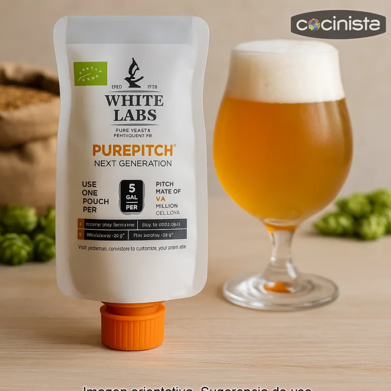 Levadura Líquida orgánica WLP566-O Belgian Saison II Ale - 19 L