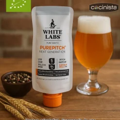 Levadura líquida orgánica WLP565-O Belgian Saison Ale - 19 L