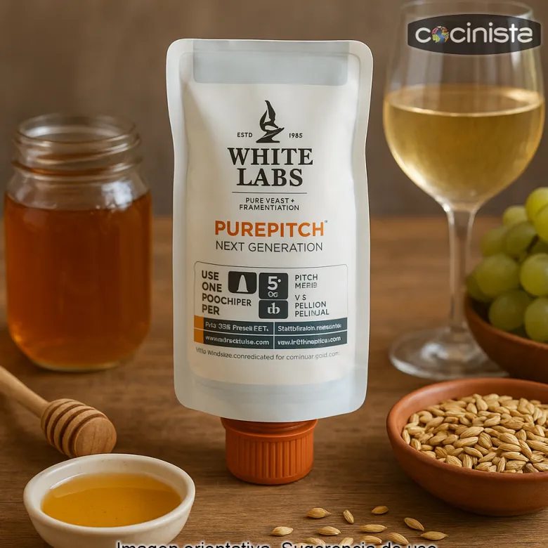 Levadura líquida WLP720 Hidromiel y Vino Dulce - 19 L
