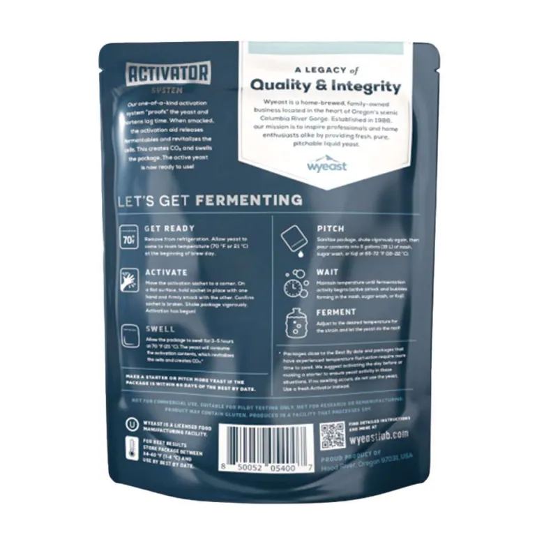 Levadura líquida Wyeast 4347 Fermentación Extrema - 125 ml