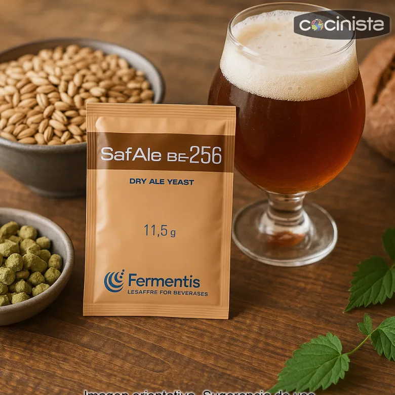Levadura para cerveza SafAle BE-256 Abbaye - 11,5g - 23 litros