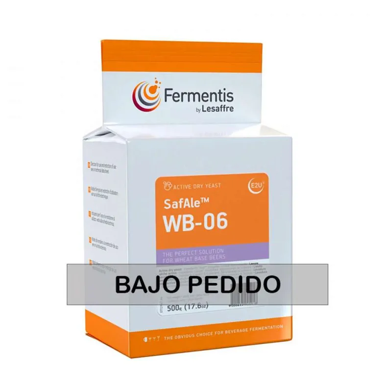 Levadura para cerveza SafAle WB-06 - 500g