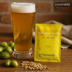 Levadura para cerveza Saflager S-23 - 11,5g